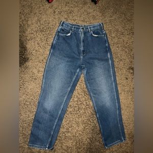 Straight leg jeans